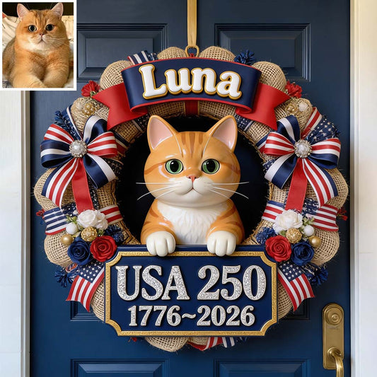 Any Photo Cute Pet 250 Years - Personalized Dog Custom Shaped Wood Sign