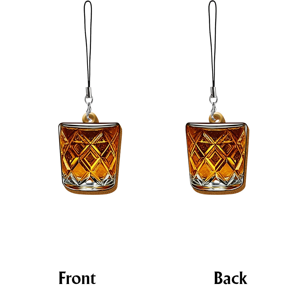 Whiskey & Cigar - Personalized Whisky Wallet Phone Case