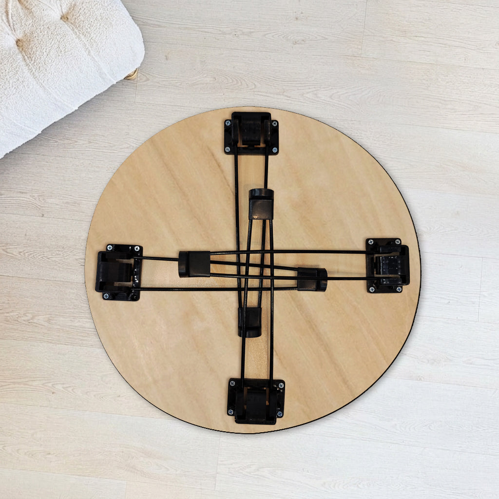 Pumpkin Shadow - Personalized Cat Table Custom Shape