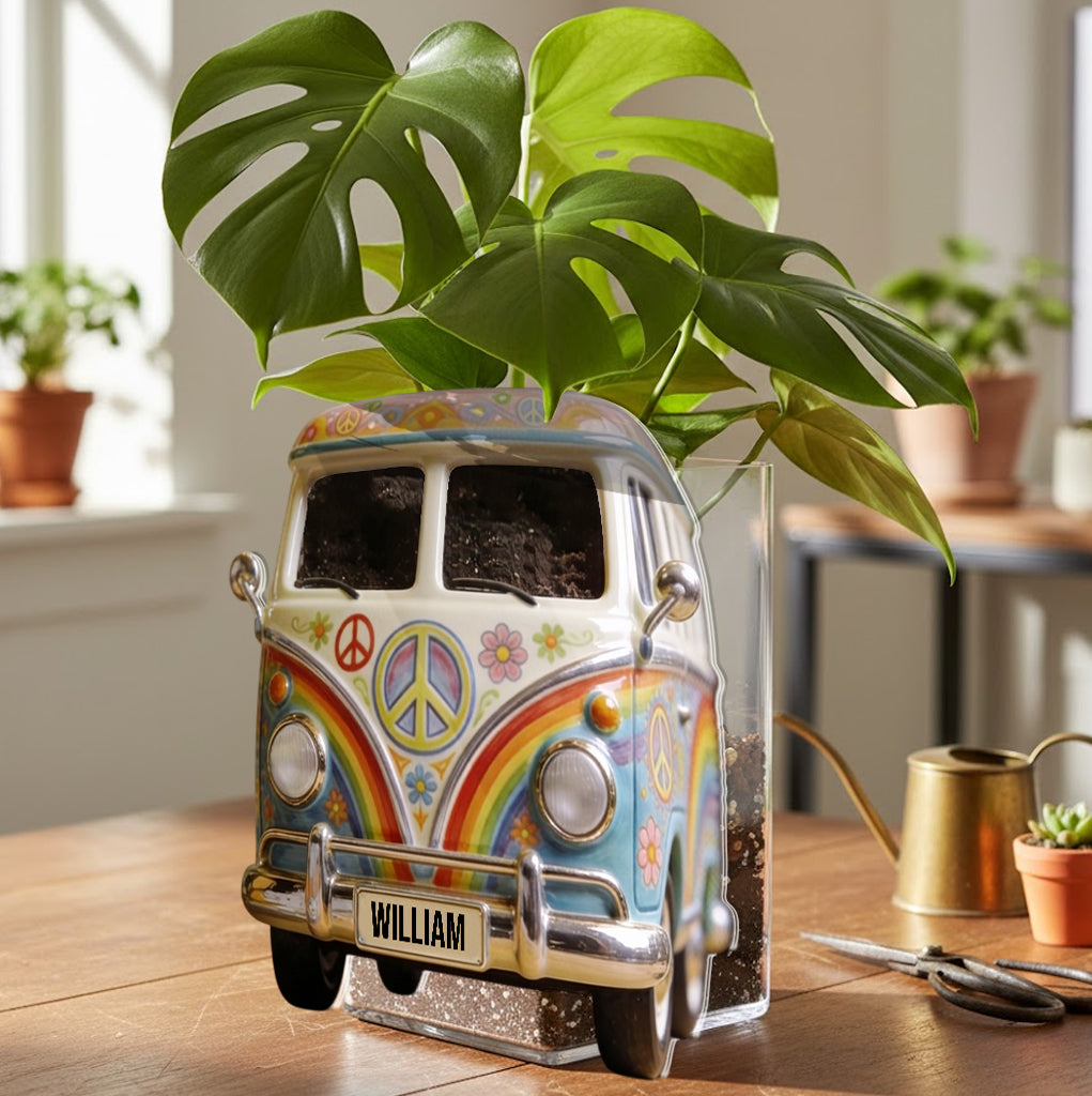 Hippie Soul - Personalized Hippie Acrylic Pot