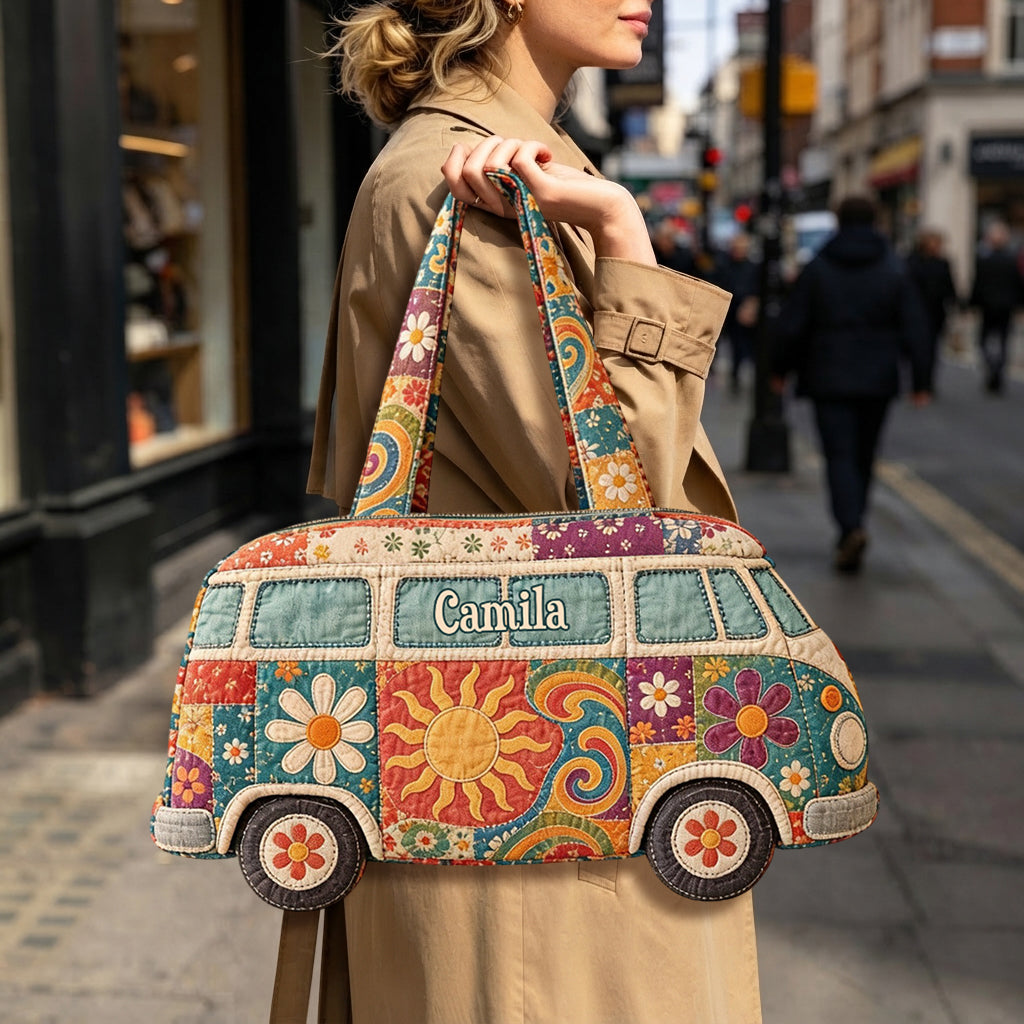 Free Soul - Personalized Hippie Custom Shape Tote Bag