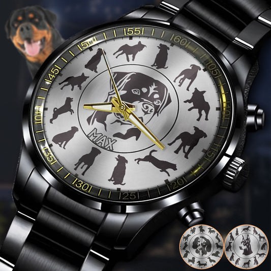 Proud Dog Dad/Dog Mom - Personalized Dog Hand Watch