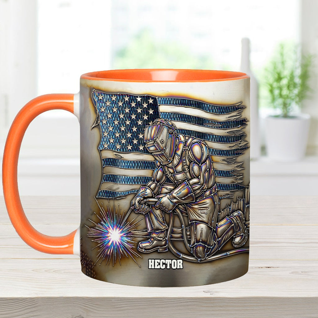 Welder Master - Personalized Welder Accent Mug