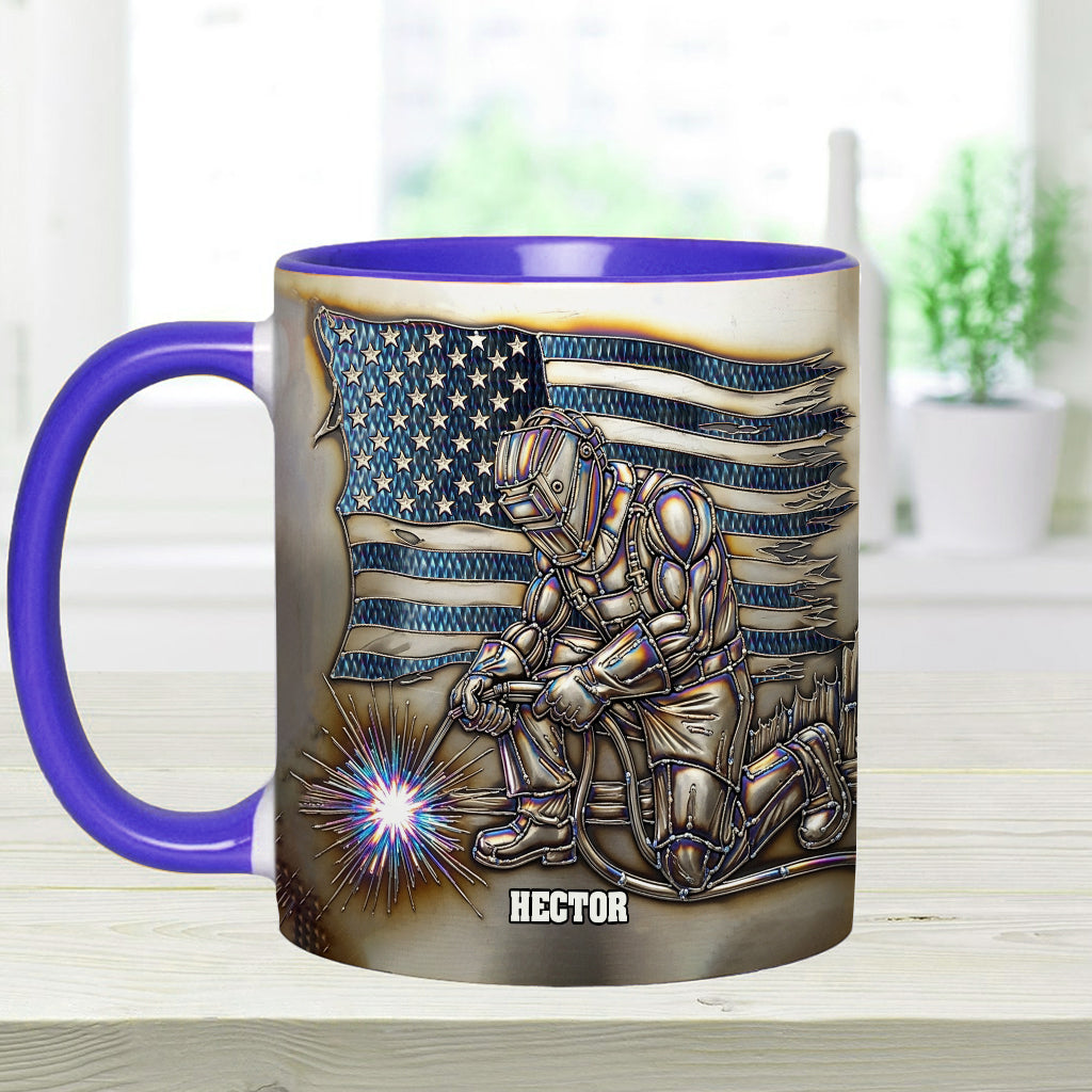 Welder Master - Personalized Welder Accent Mug