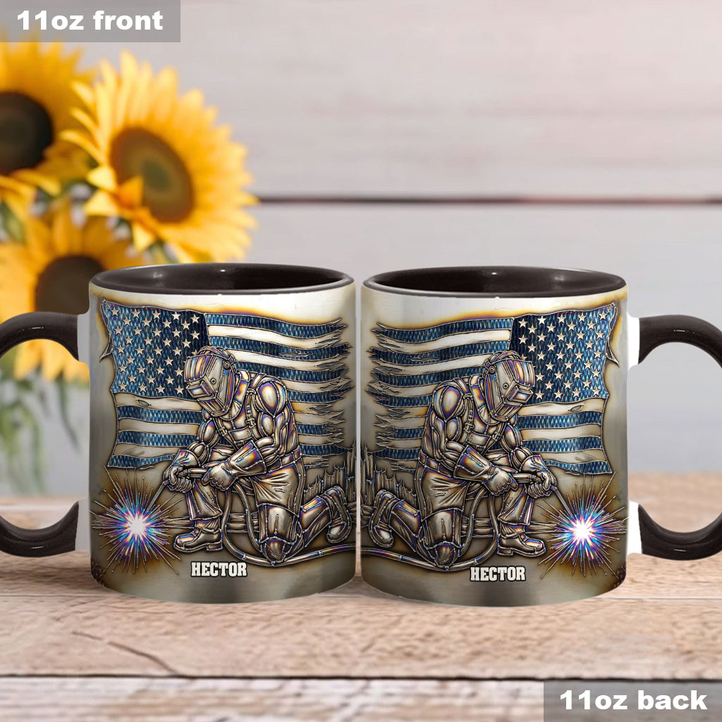 Welder Master - Personalized Welder Accent Mug