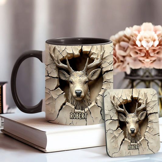 Love Hunting - Personalized Hunting Accent Mug