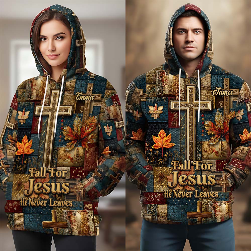 Fall For Jesus - Personalized Christian All Over Shirt