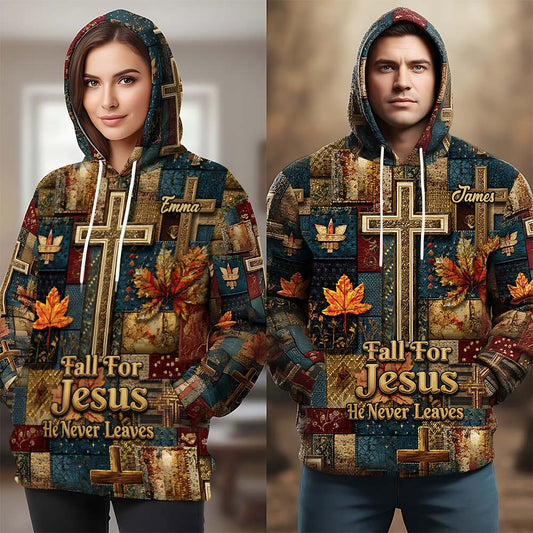 Fall For Jesus - Personalized Christian All Over Shirt
