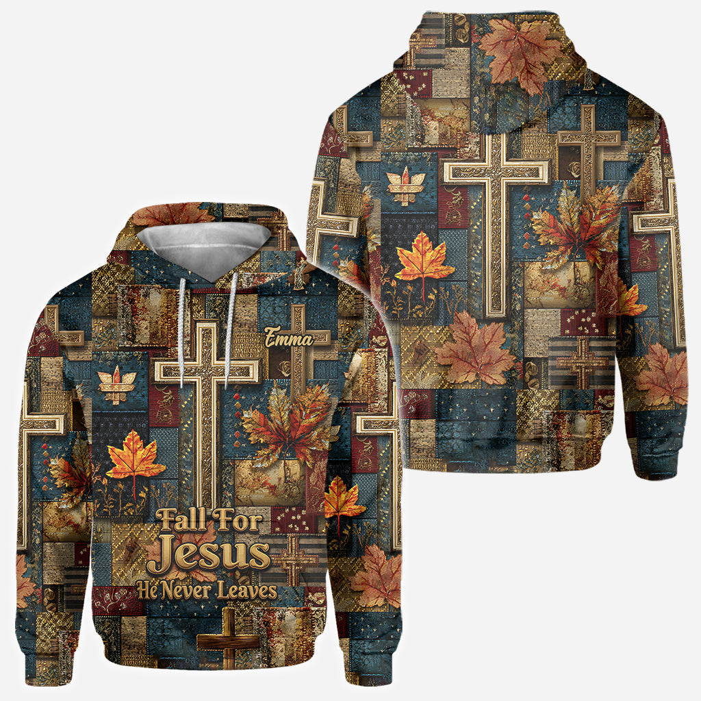Fall For Jesus - Personalized Christian All Over Shirt