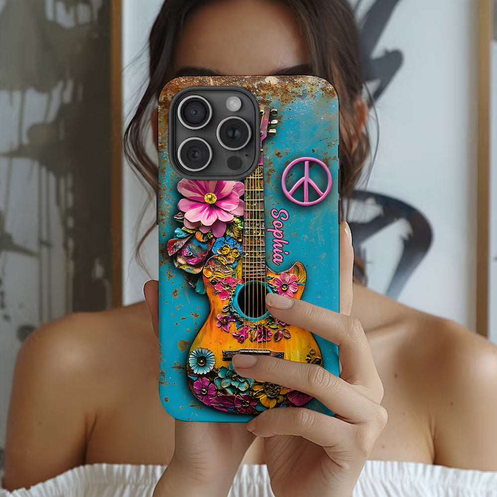 Hippie Soul - Personalized Hippie Full Print Phone Case