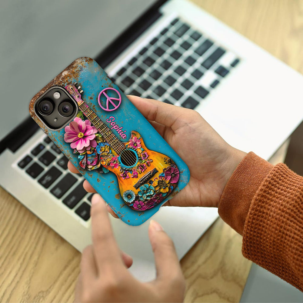 Hippie Soul - Personalized Hippie Full Print Phone Case