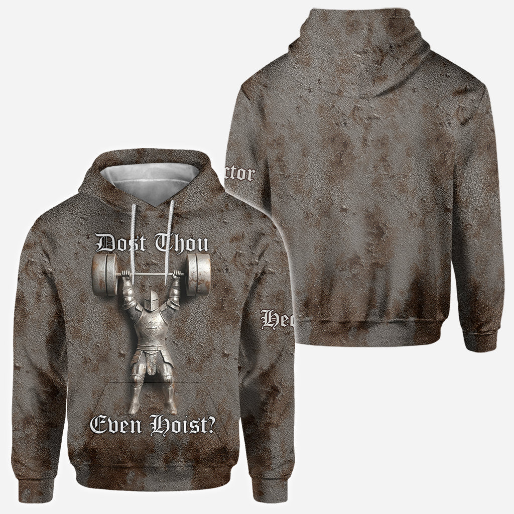 Dost Thou Even Hoist? - Personalized Fitness All Over Shirt