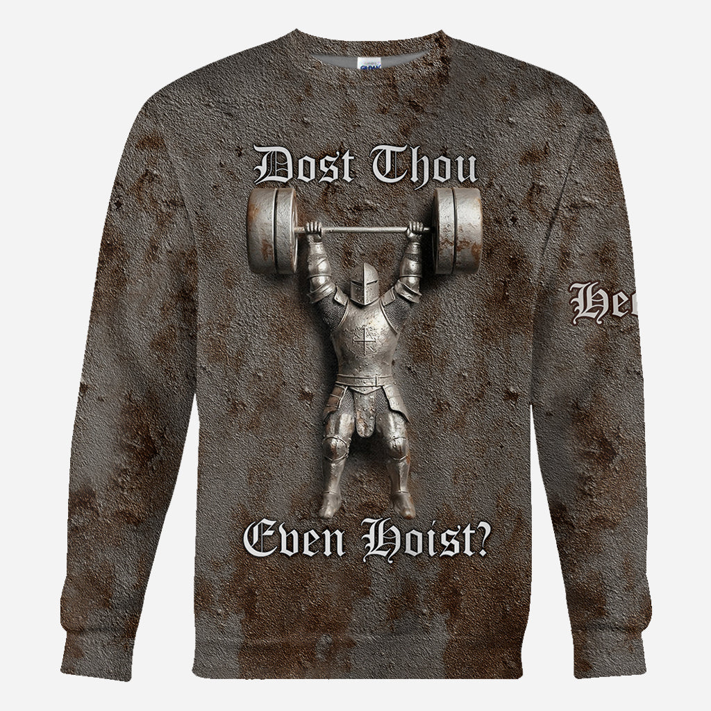 Dost Thou Even Hoist? - Personalized Fitness All Over Shirt