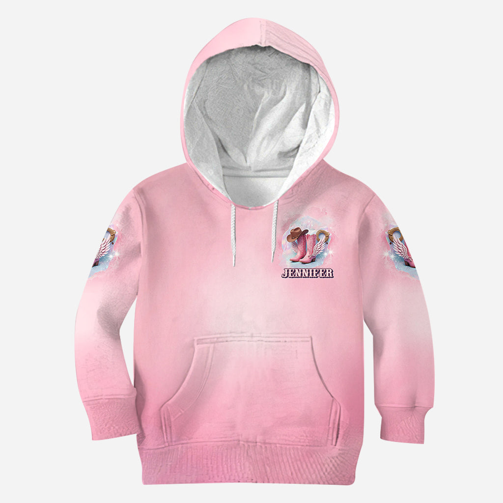 Cowgirl Stay Wild - Personalized Cowgirl All Over Shirt