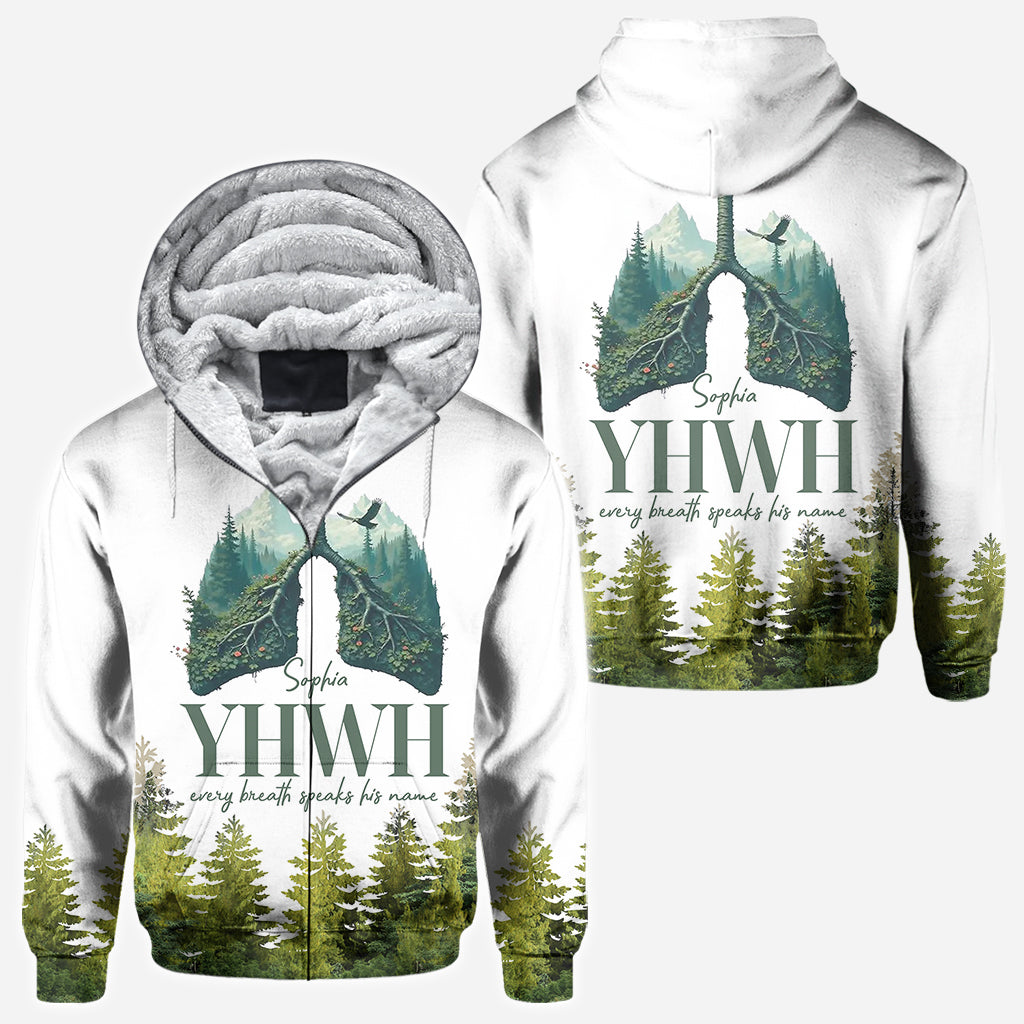 YHWH Speaks His Name - Personalized Christian All Over Shirt