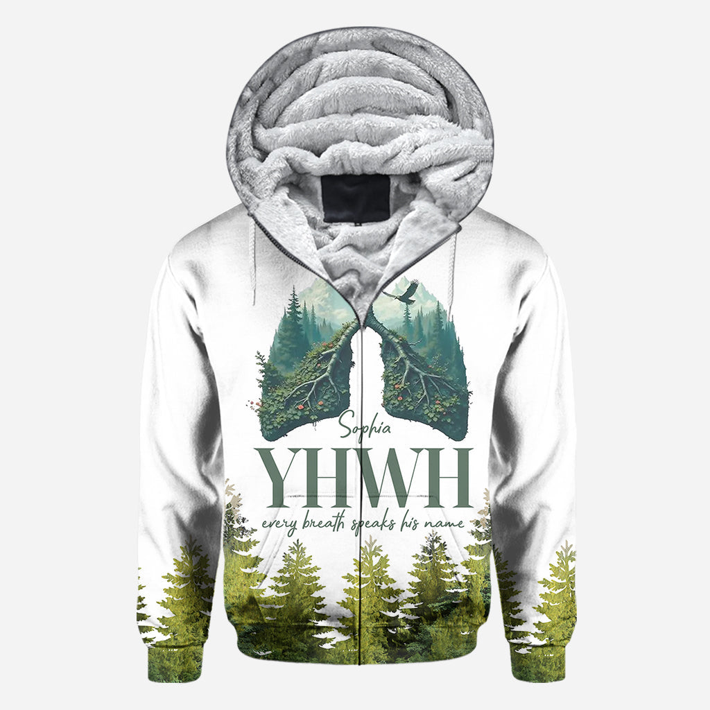 YHWH Speaks His Name - Personalized Christian All Over Shirt