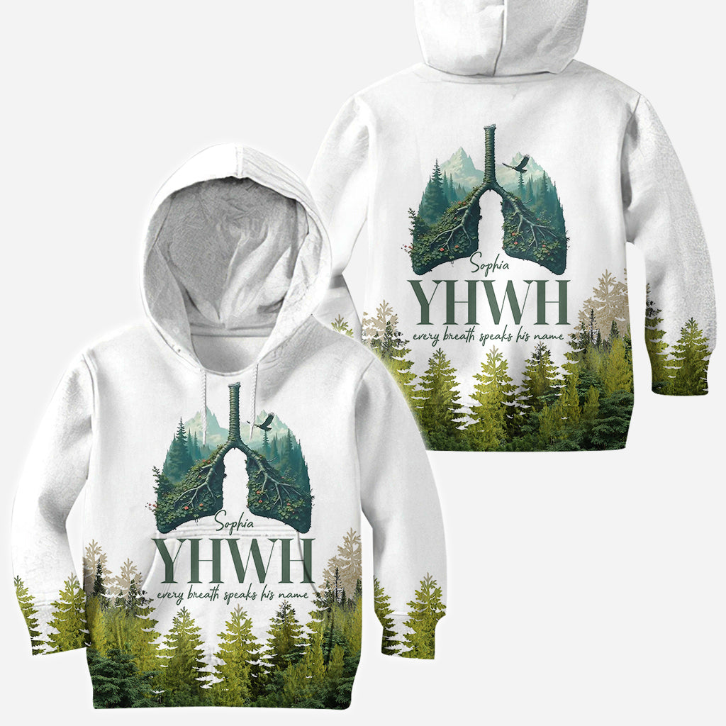 YHWH Speaks His Name - Personalized Christian All Over Shirt