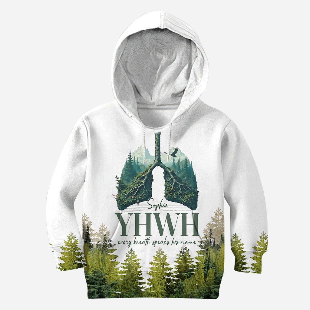 YHWH Speaks His Name - Personalized Christian All Over Shirt