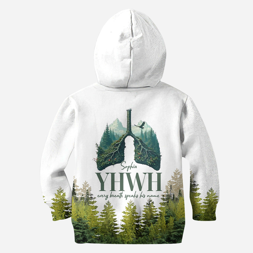 YHWH Speaks His Name - Personalized Christian All Over Shirt