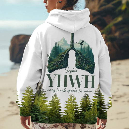 YHWH Speaks His Name - Personalized Christian All Over Shirt