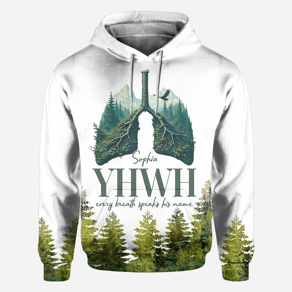 YHWH Speaks His Name - Personalized Christian All Over Shirt