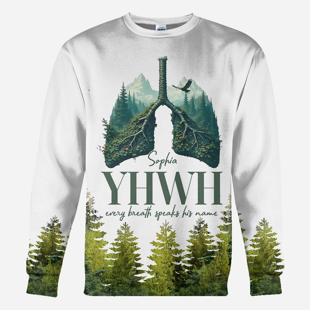 YHWH Speaks His Name - Personalized Christian All Over Shirt