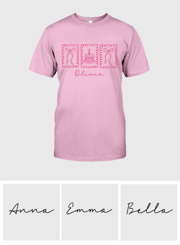 Birthday Gift Idea - Personalized Birthday T-shirt And Hoodie