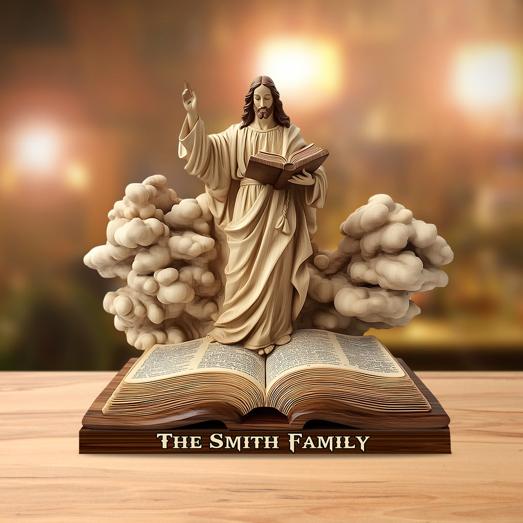 God Is Good All The Time - Personalized Christian Custom Shaped Acrylic Plaque