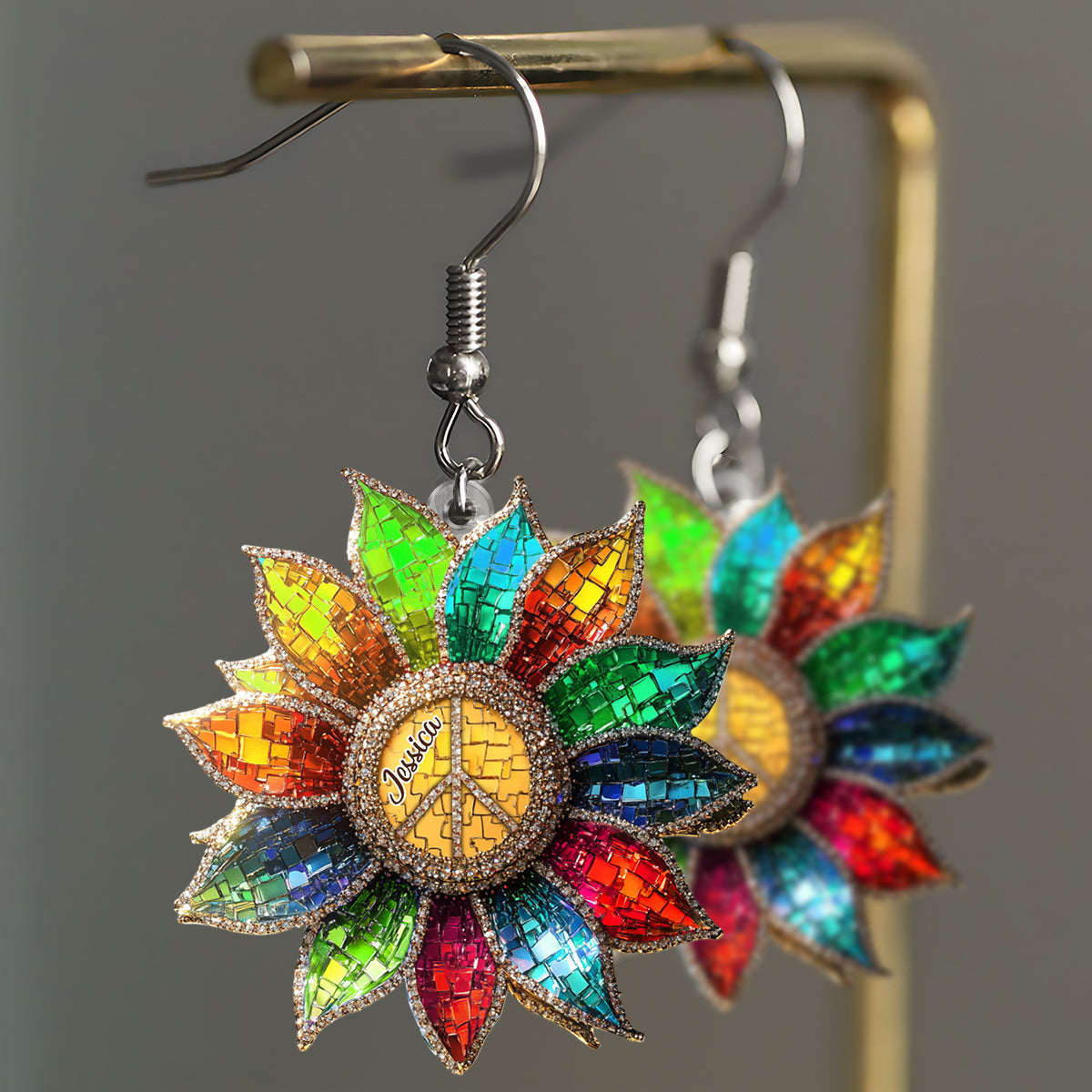 Hippie Soul - Personalized Hippie Earrings