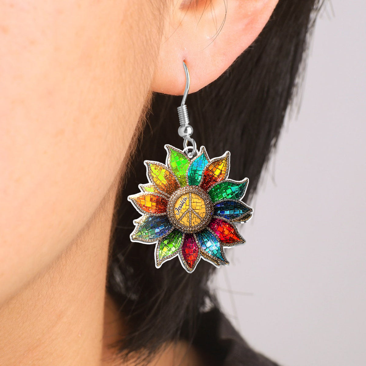Hippie Soul - Personalized Hippie Earrings