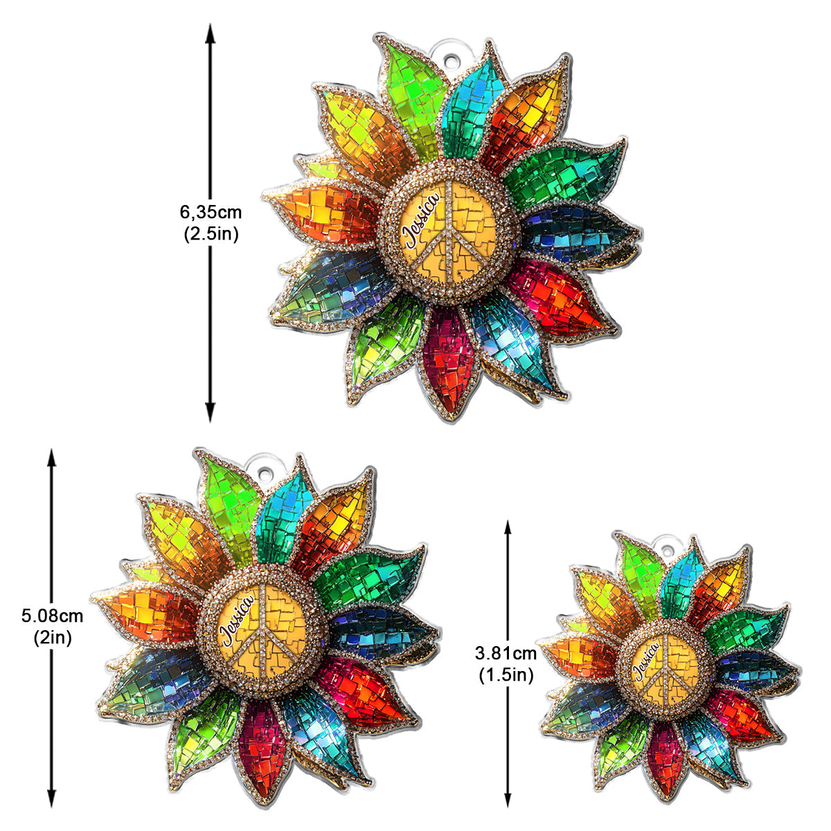 Hippie Soul - Personalized Hippie Earrings