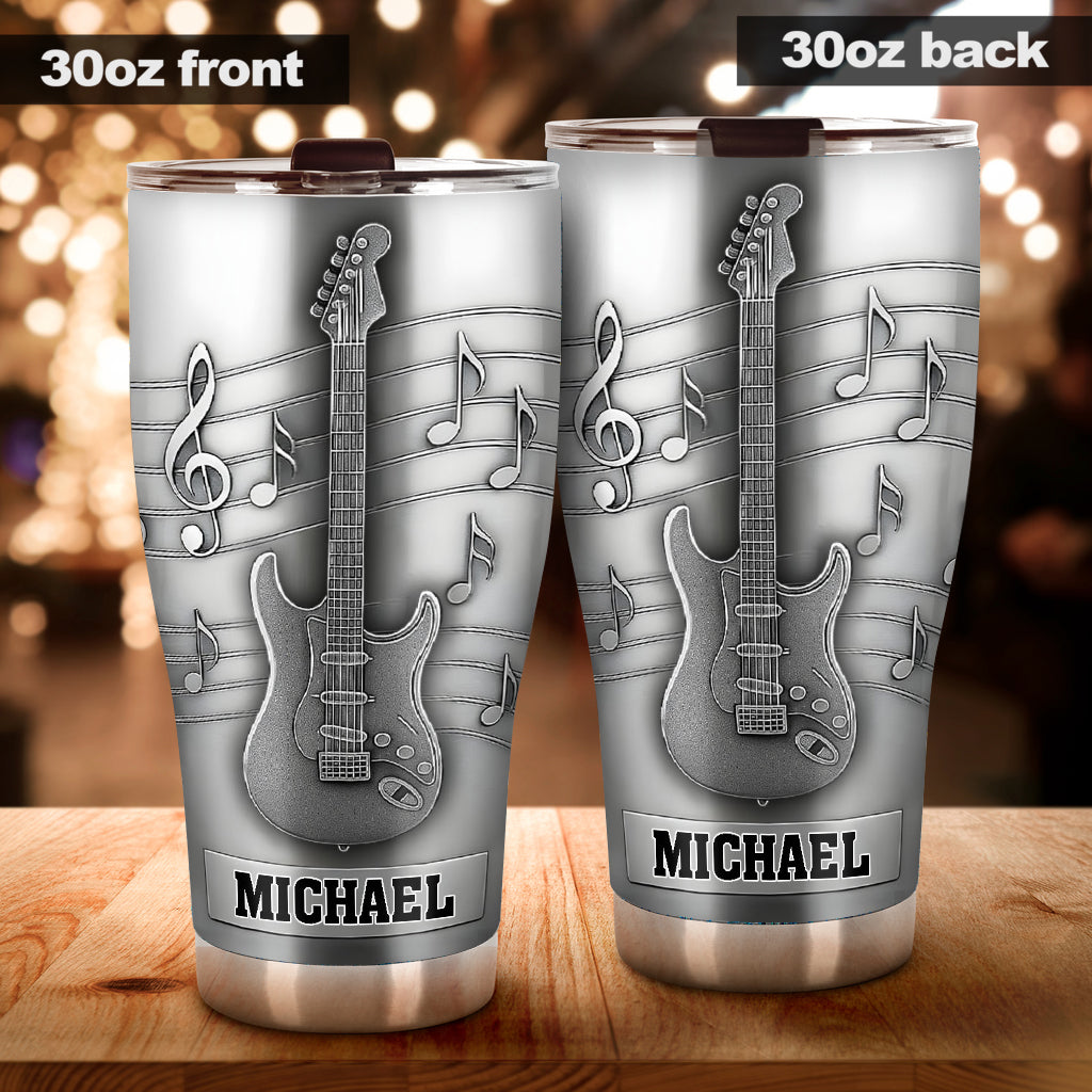 Cool Guitar/ Bass - Personalized Guitar Tumbler