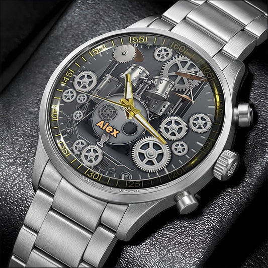 Drummer Life - Personalized Drummer Hand Watch