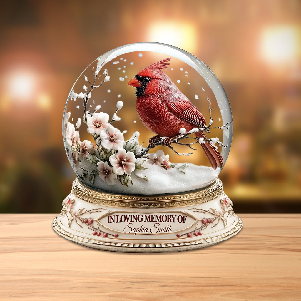 In Loving Memory - Personalized Memorial Custom Shaped Acrylic Plaque