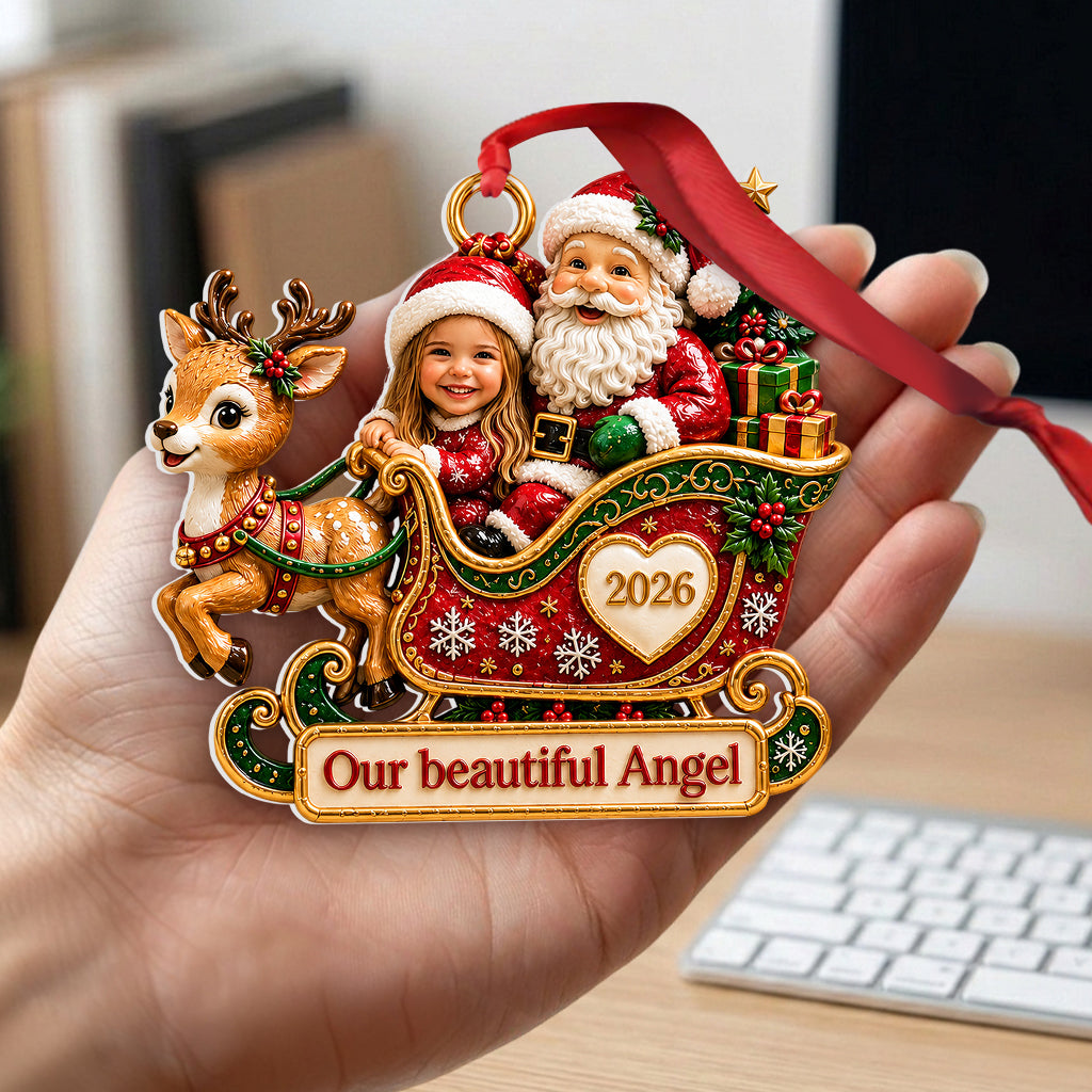 Christmas Decor, Newborn Keepsake - Personalized Kid Premium 3D Ornament