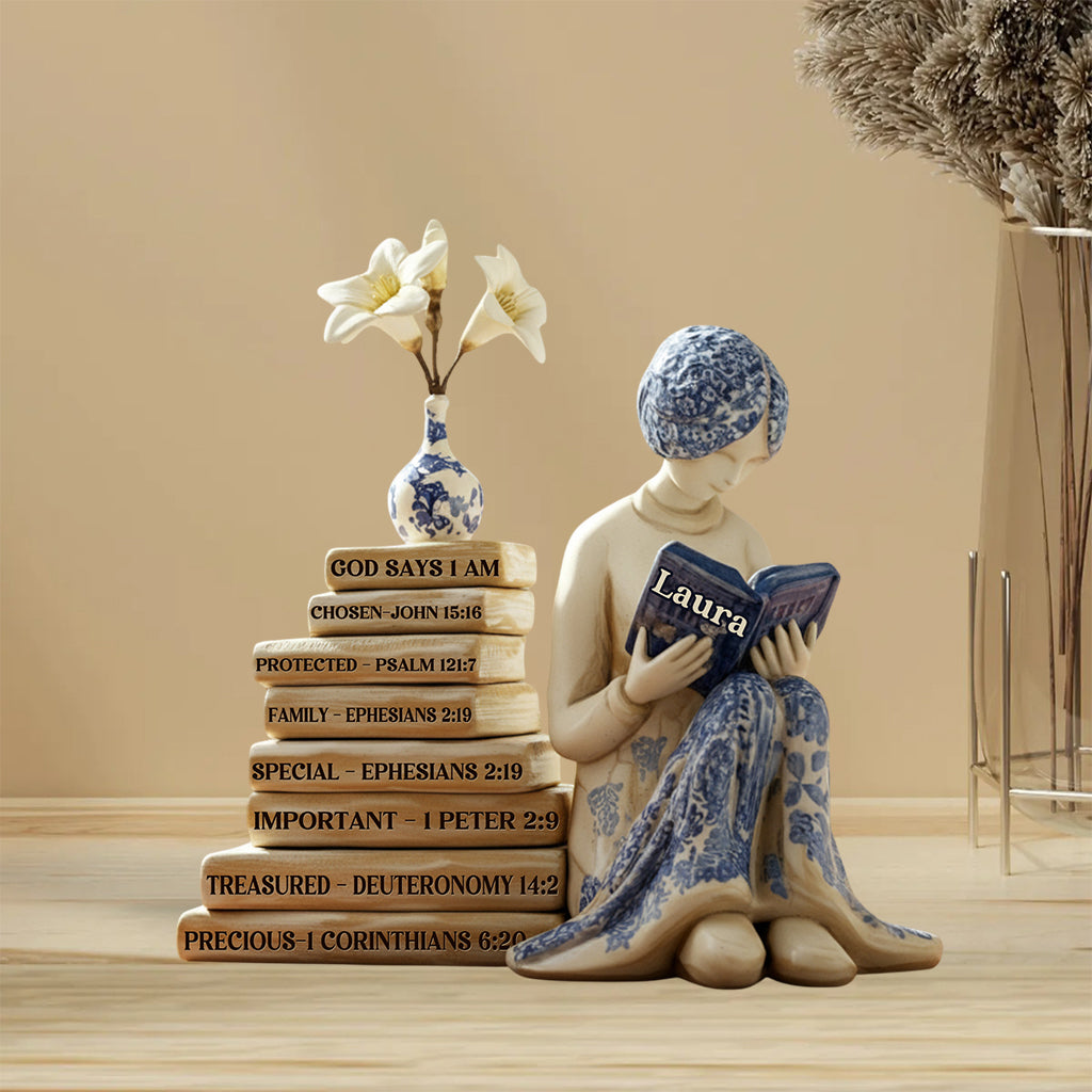 God Says I Am - Personalized Christian Custom Shaped Acrylic Plaque