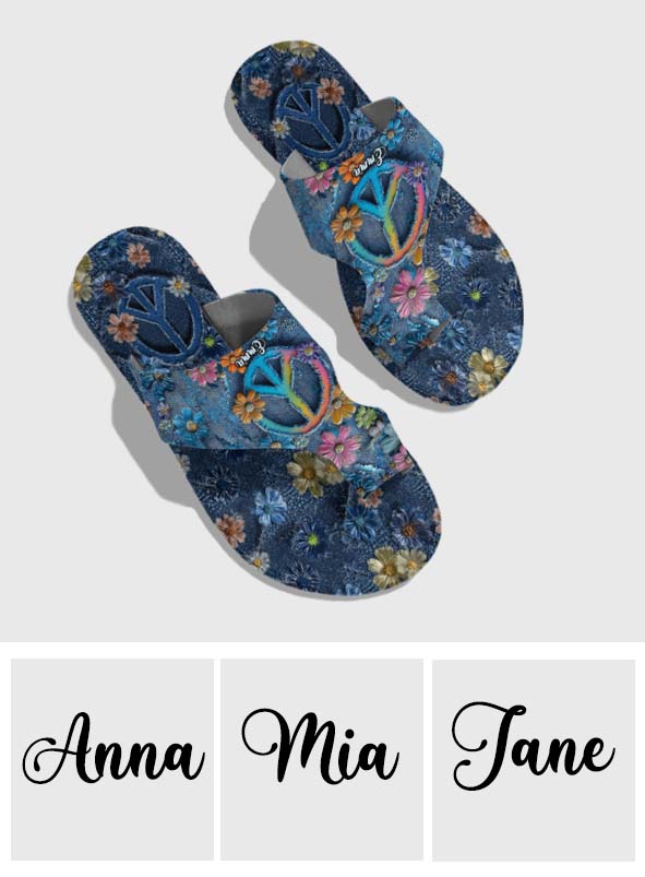 Hippie Soul - Personalized Hippie Open Toe Sandals