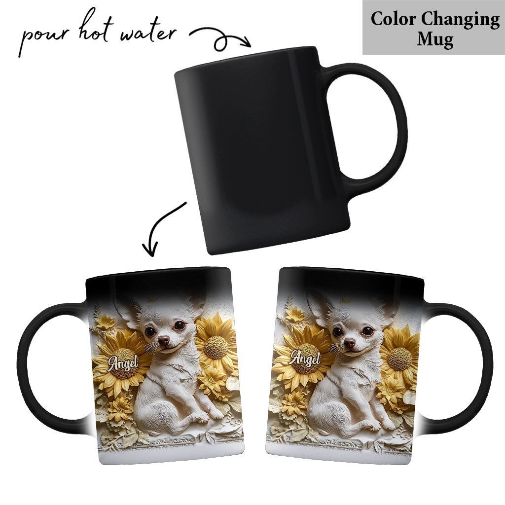 Lovely Chihuahua - Personalized Dog Mug