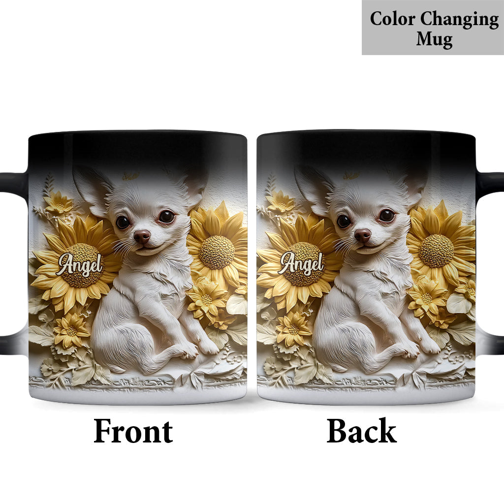 Lovely Chihuahua - Personalized Dog Mug