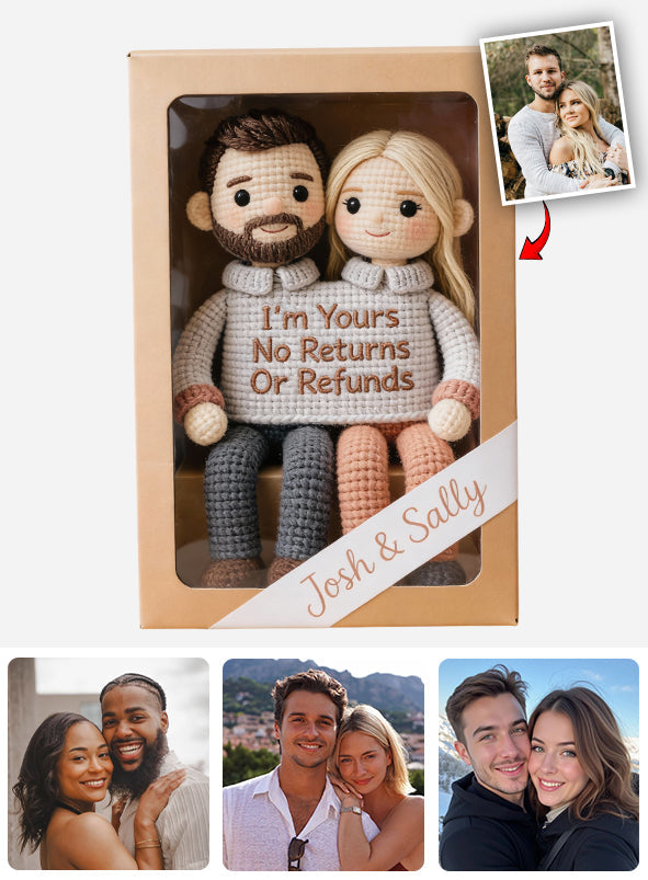 Custom Any Photo No Returns Or Refunds - Personalized Couple Custom Shaped Acrylic Plaque