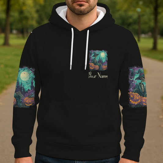 Town Of Halloween - Personalized Witch All Over Shirt