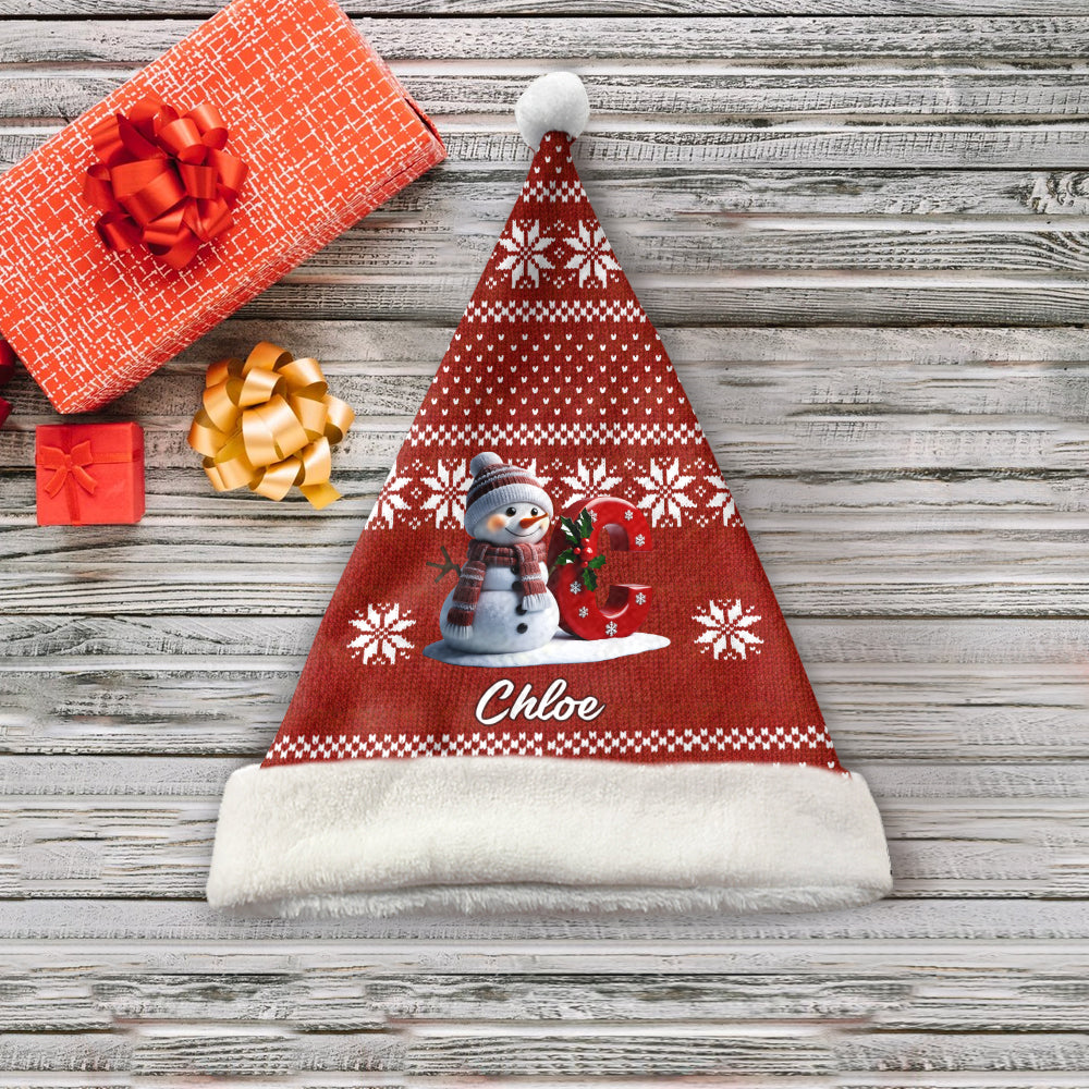 Merry Christmas - Personalized Family Santa Claus Hat