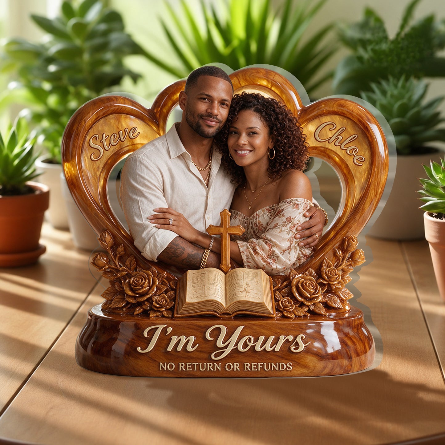 You & Me, We Got This - Personalized Couple 2-Side Printed Acrylic Plaque