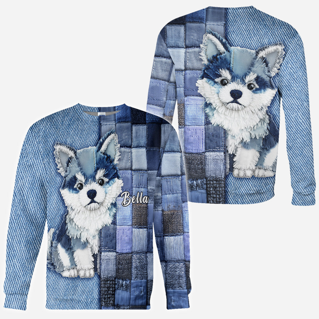 Love Shiba Inu - Personalized Dog All Over Shirt