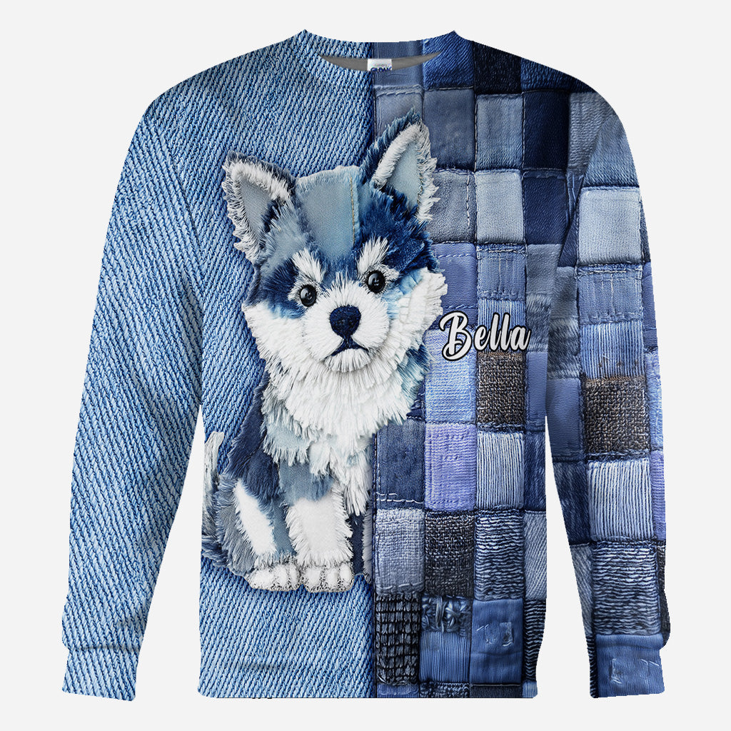 Love Shiba Inu - Personalized Dog All Over Shirt