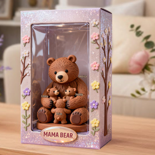 Perfect Gift For Mom, Grandma - Personalized Mother Custom Shaped Acrylic Plaque