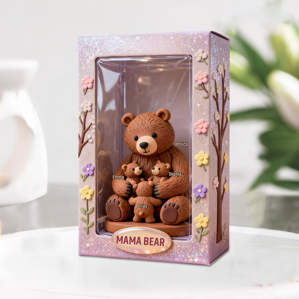 Perfect Gift For Mom, Grandma - Personalized Mother Custom Shaped Acrylic Plaque