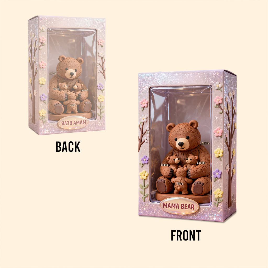 Perfect Gift For Mom, Grandma - Personalized Mother Custom Shaped Acrylic Plaque