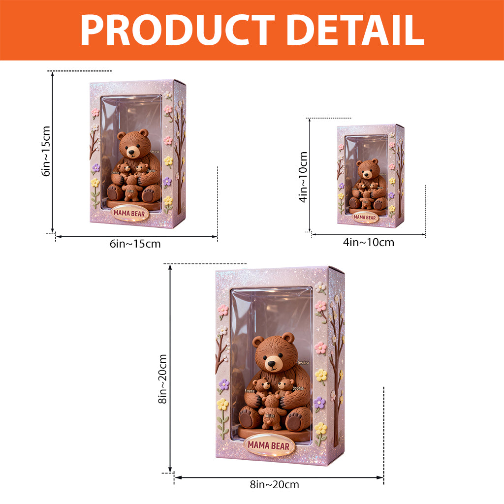 Perfect Gift For Mom, Grandma - Personalized Mother Custom Shaped Acrylic Plaque