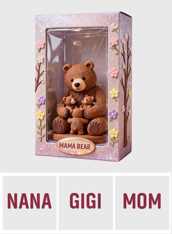 Perfect Gift For Mom, Grandma - Personalized Mother Custom Shaped Acrylic Plaque